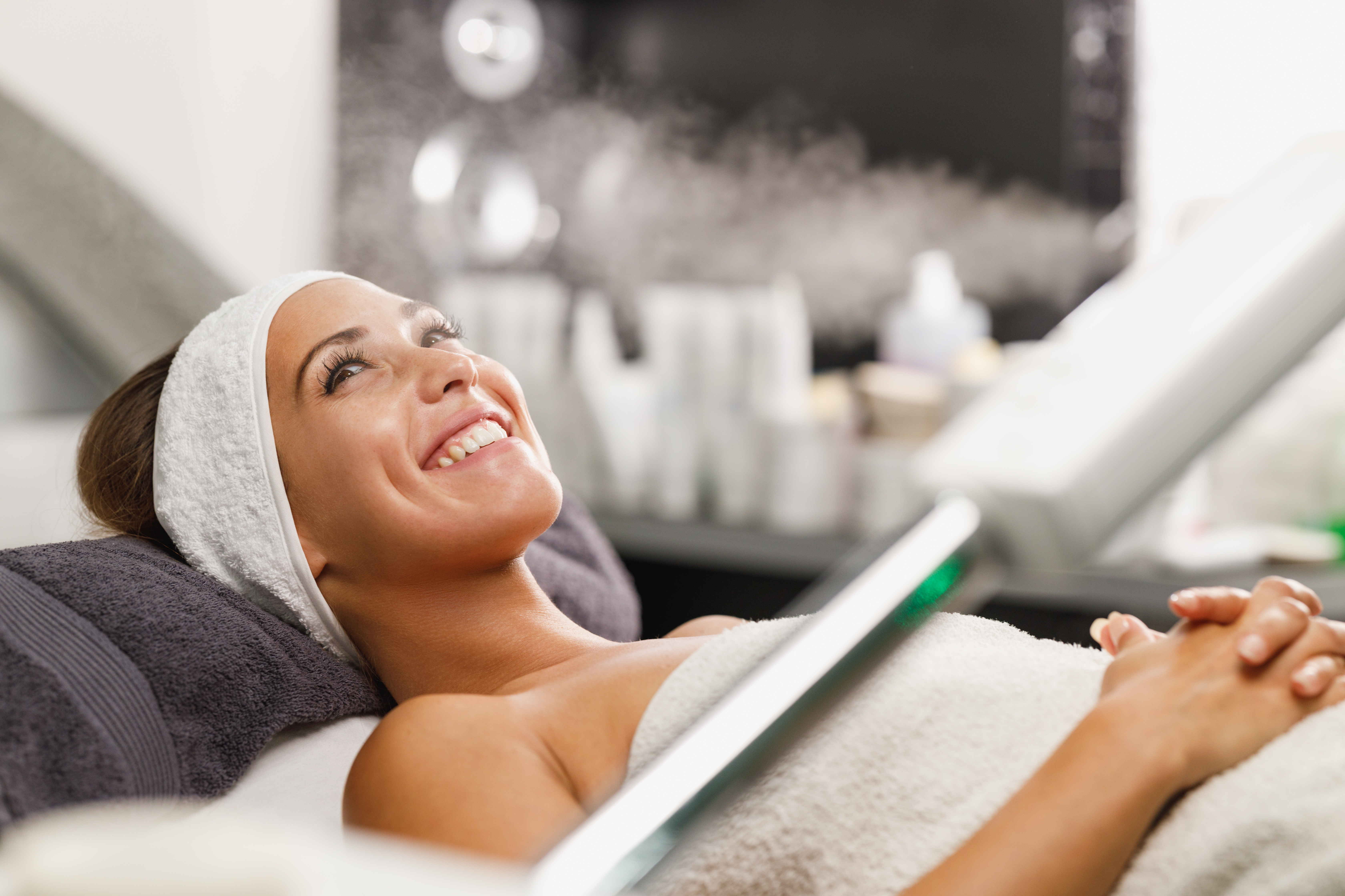 Tratamiento facial relajante en Bareu Estètic en Arenys de Mar